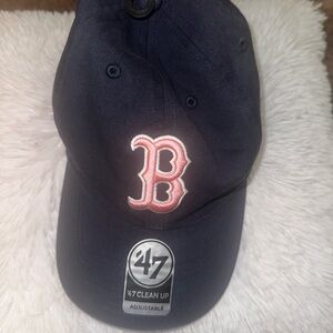 47 Brand Navy Cap with Pink Logo